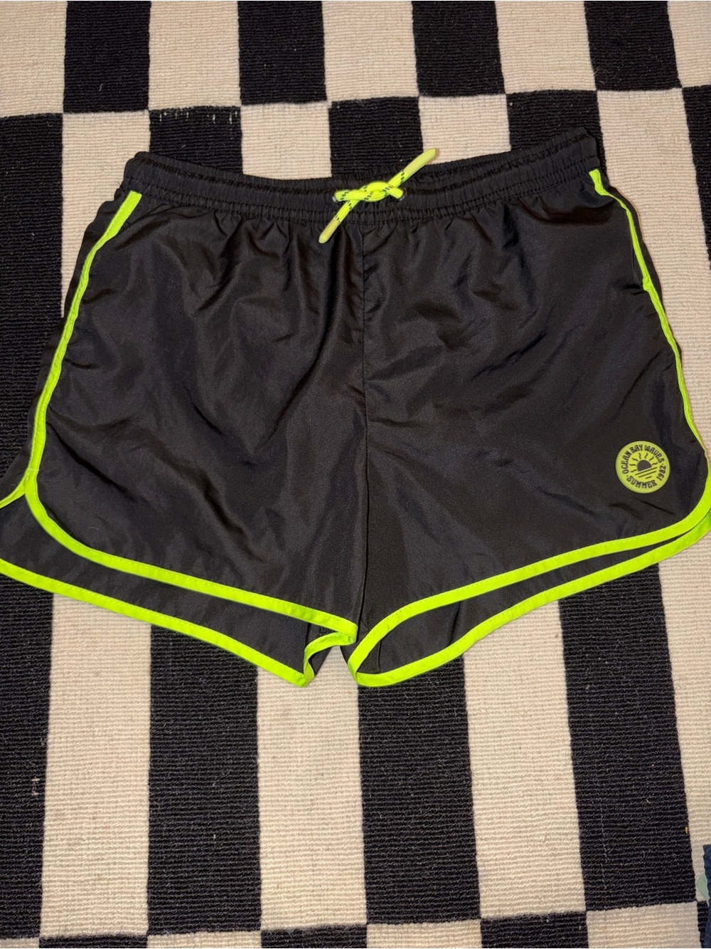 Boys Zara swim shorts with liner